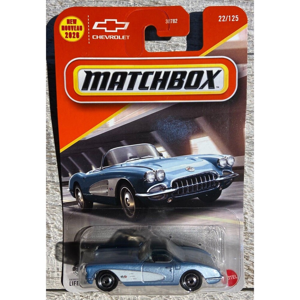 2026 Matchbox - #22 1958 Chevrolet Corvette